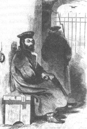 М.Л. Михайлов перед отправкой на каторгу. 1862 г.